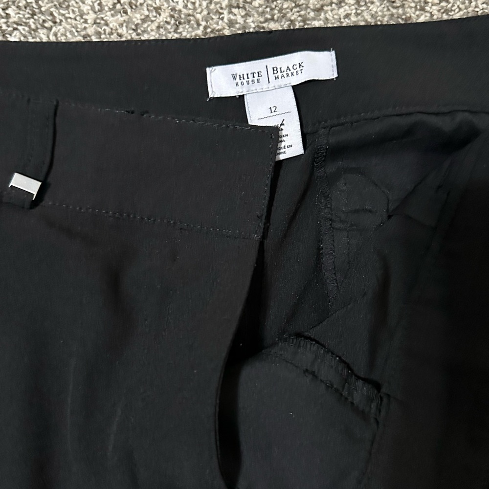 Capri slacks sz12 White House Black Market.